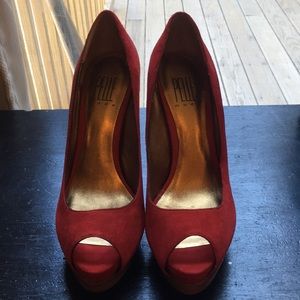 Red Pella Moda Heels